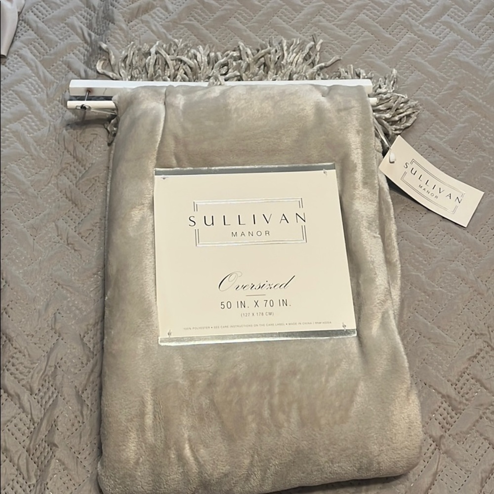 Plush throw